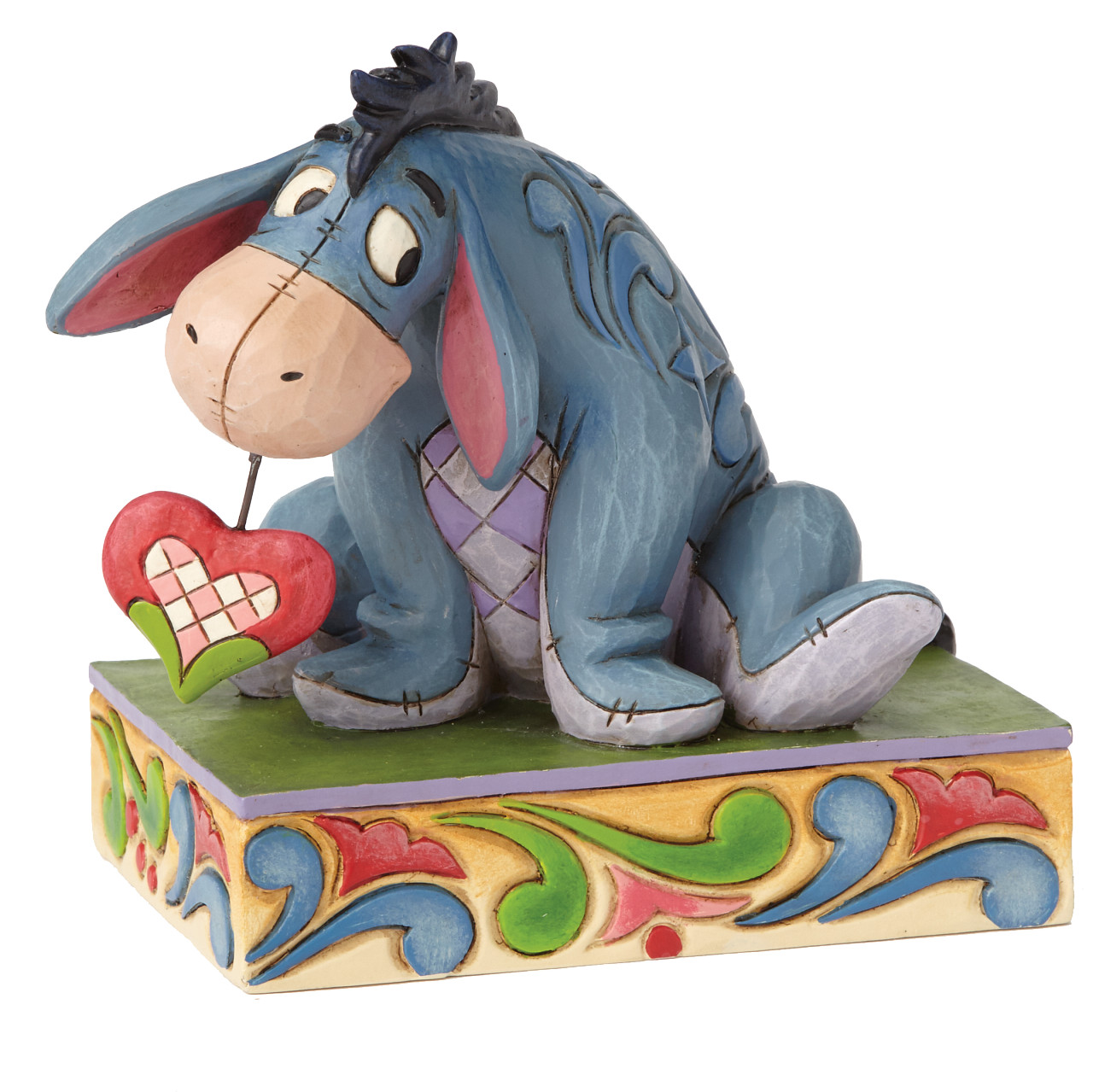 4055437ntEtAXZtFlIZX Disney Traditions, Jim Shore, Jim Shore Disney, Jim Shore Disneyfigur, Jim Shore Disney Figur, 4055437, Heart on a String Eeyore, I-Aah, Jim Shore Winnie the Pooh, Jim Shore Winnie Puuh