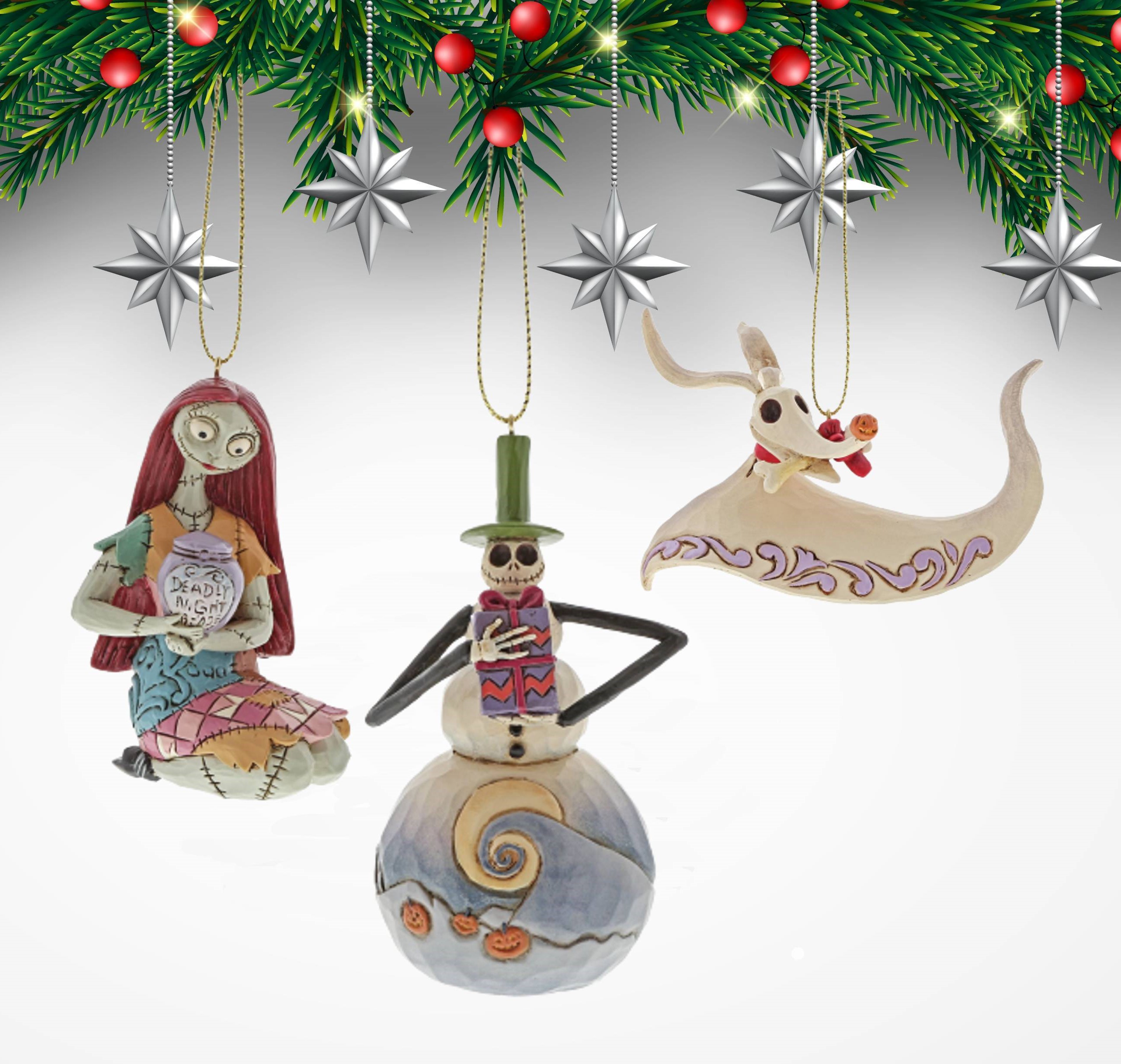 a30352_54 Disney Traditions , Jim Shore, A30352_54, Jim Shore Disney, Jack Skellington Ornament, Sally, Zero Jim Shore Weihnachten, Jim Shore Disneyfigur, Jim Shore Disney Traditions, Jim Shore Disney Figur, Nightmare Before Christmas