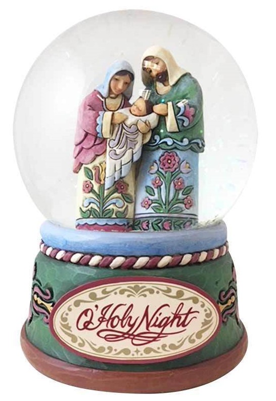 Praise The Newborn Savior Waterball / Christi Geburt Schneekugel Jim Shore 4060586 Praise The Newborn Savior Waterball / Christi Geburt Schneekugel Jim Shore 4060586
