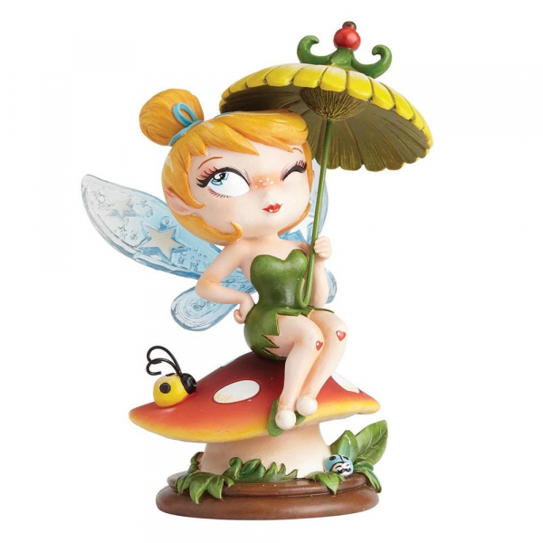 miss-4058895 Disney Showcase, Miss Mindy, Tinker Bell auf Pilz, Tinkerbell