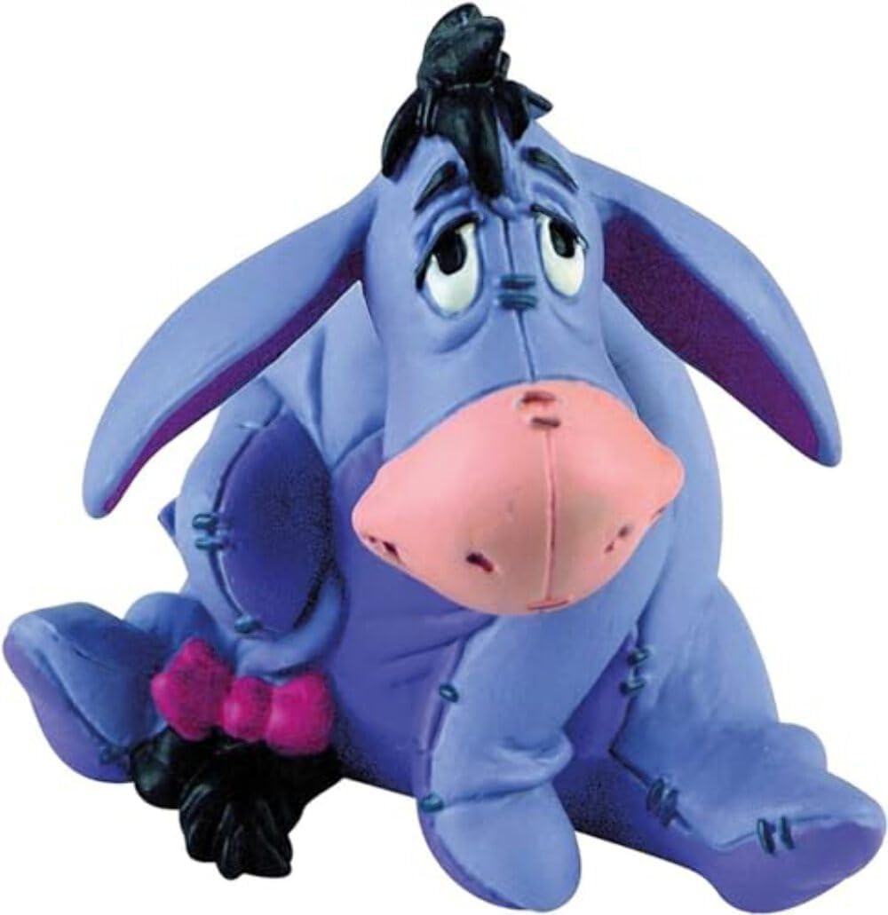 Winnie Pooh & Friends - Eeyore / I-Aah - Walt Disney Spielfigur - Tortenfigur - Disneyfigur Bullyland 12343 Winnie Pooh & Friends - Eeyore / I-Aah - Walt Disney Spielfigur - Tortenfigur - Disneyfigur Bullyland 12343