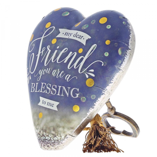 art-1003480204a Demdaco, Art Hearts, Key To My Heart, My Dear Friend Art Heart,1003480204, Mein lieber Freund, Meine liebe Freudin, Freundschaft, Geschenk Freund