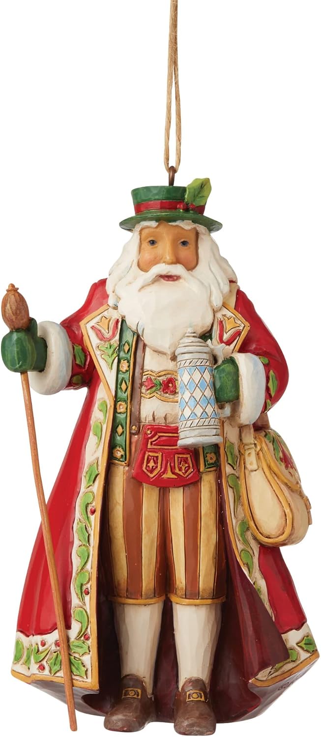 German Santa Ornament / Deutscher Weihnachtsmann Anhänger Jim Shore Heartwood Creek 6009461 German Santa Ornament / Deutscher Weihnachtsmann Anhänger Jim Shore Heartwood Creek 6009461