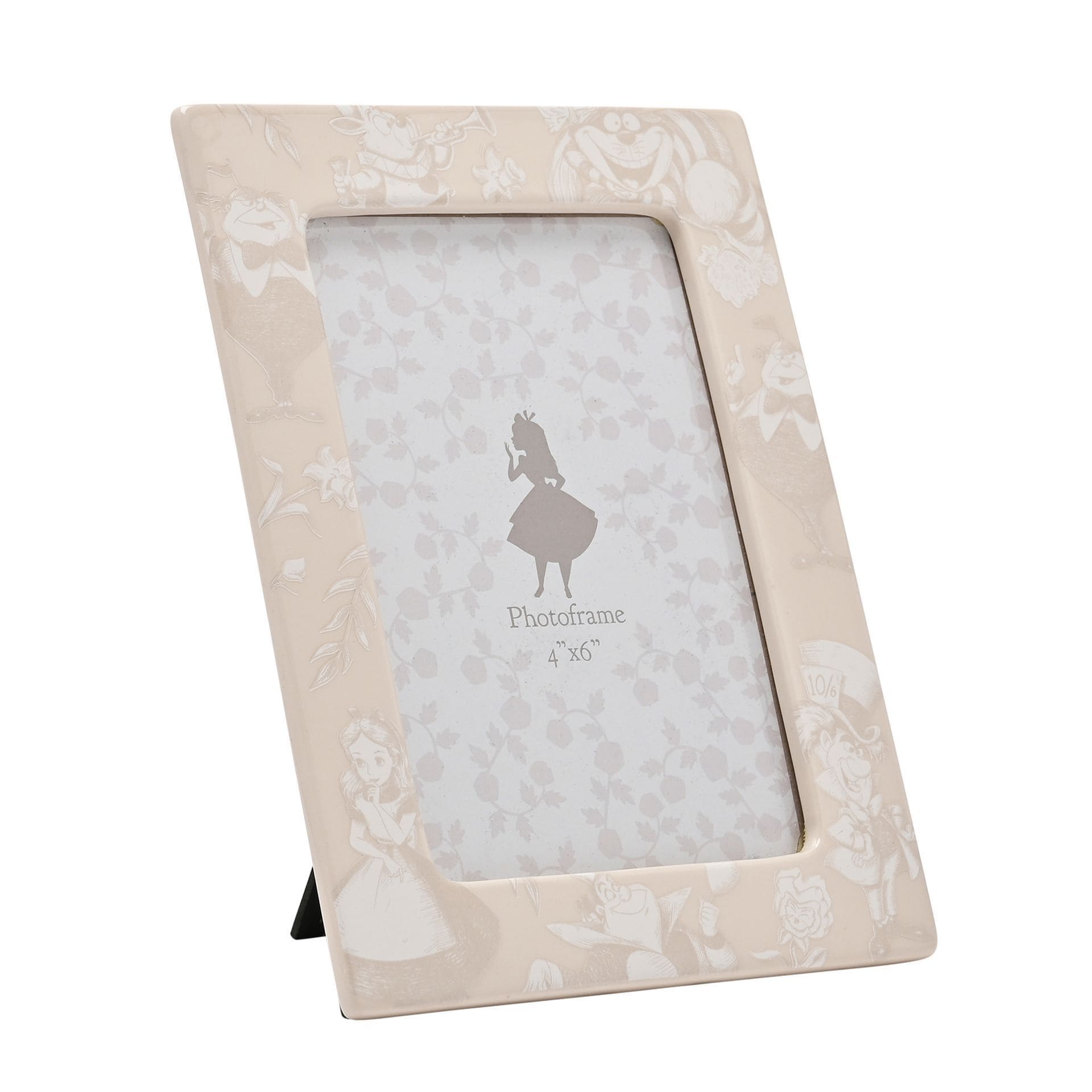 Alice im Wunderland Bilderrahmen, rechteckiger Fotorahmen - DI2232 - Widdop Disney Bilderrahmen beige