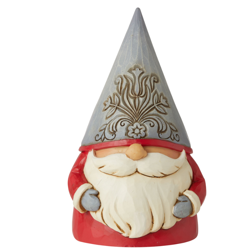 hc-6006625a Heartwood Creek, Jim Shore, Nordic Noel Santa, nordische Weihnachten, Jolly Jultomten Nordic Noel Holiday Gnome, WIchtel, Zwerg, 6006625