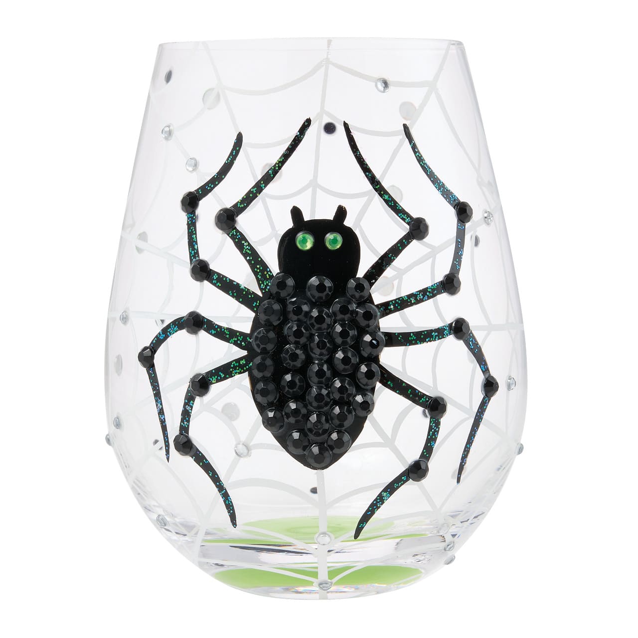In My Own Web Trinkglas - Lolita Glas Spinne 6018510 - Lolita Stemless Glass - Designer-Glas Halloween