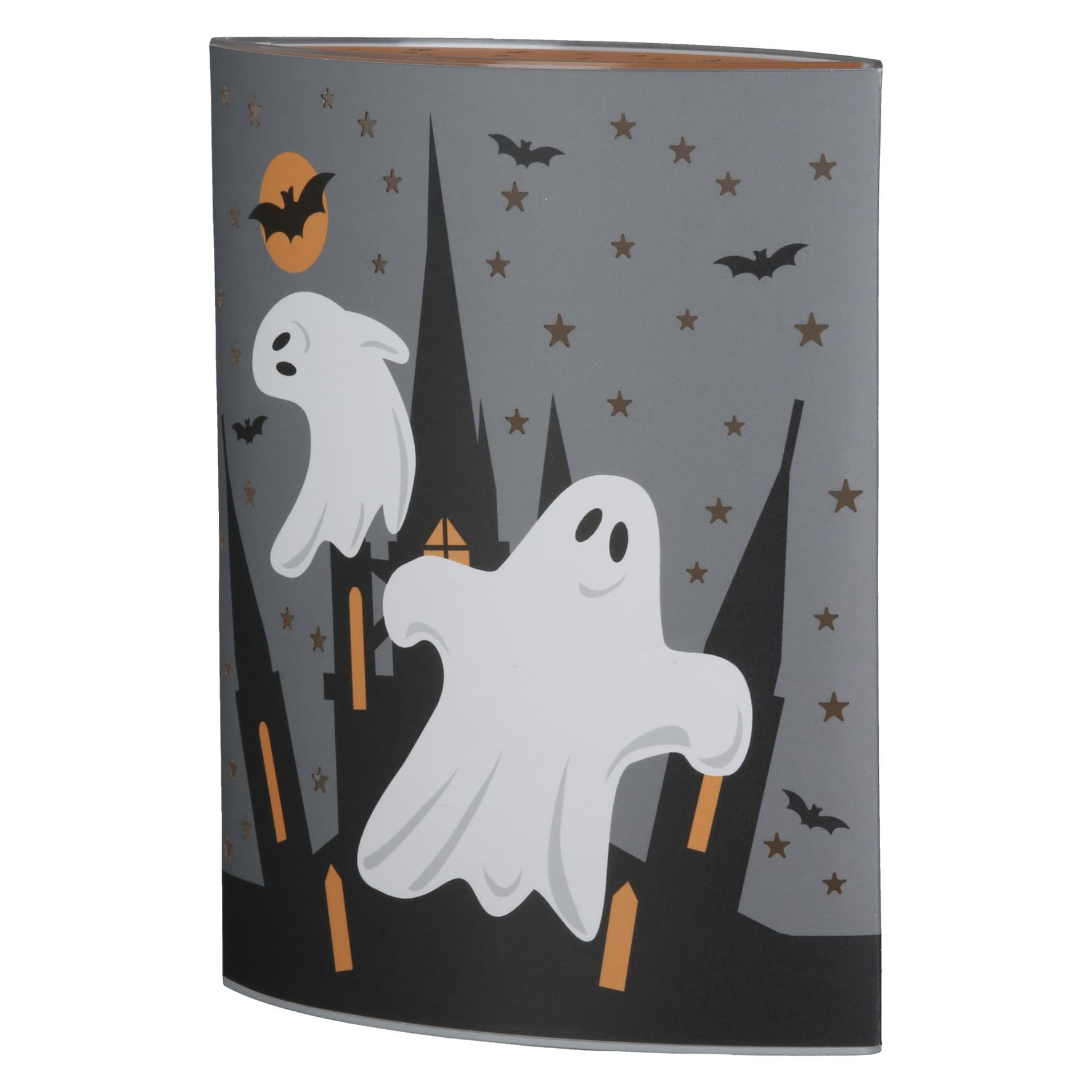 Tischlampe Halloween Gespenster - Dekolampe / 63497 Gilde LED Stimmungslicht Windlicht Halloween