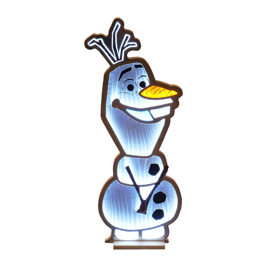 Infinity - Olaf 3D LED-Weihnachtsbeleuchtung | Disney Spiegellicht 40cm | Christmas Inspirations DN24504 Infinity - Olaf 3D LED-Weihnachtsbeleuchtung | Disney Spiegellicht 40cm | Christmas Inspirations DN24504