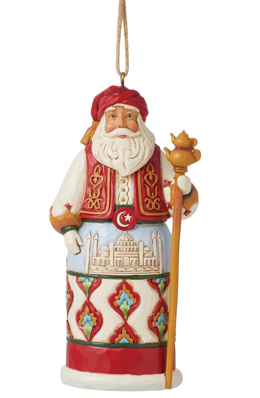 Turkish Santa - Türkischer Weihnachtsmann Ornament - Heartwood Creek by Jim Shore 6015510 Turkish Santa - Türkischer Weihnachtsmann Ornament - Heartwood Creek by Jim Shore 6015510