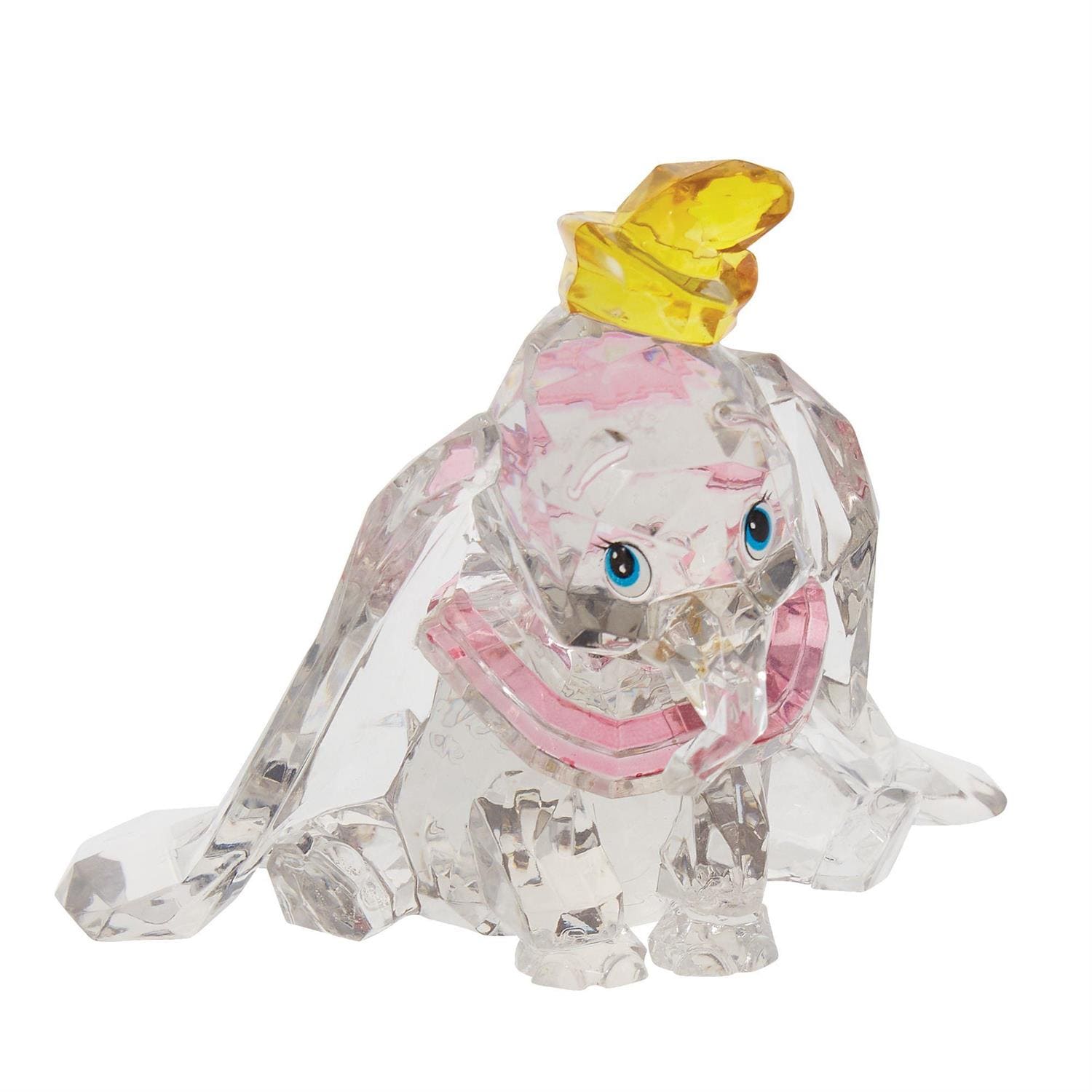 ND6009878 Licensed Facets Collection, Disney Facets, Facettenfigur, Acrylfigur, Kristallfigur, Disneyfigur Kristall, Disney Dumbo, Dumbo Facettenfigur