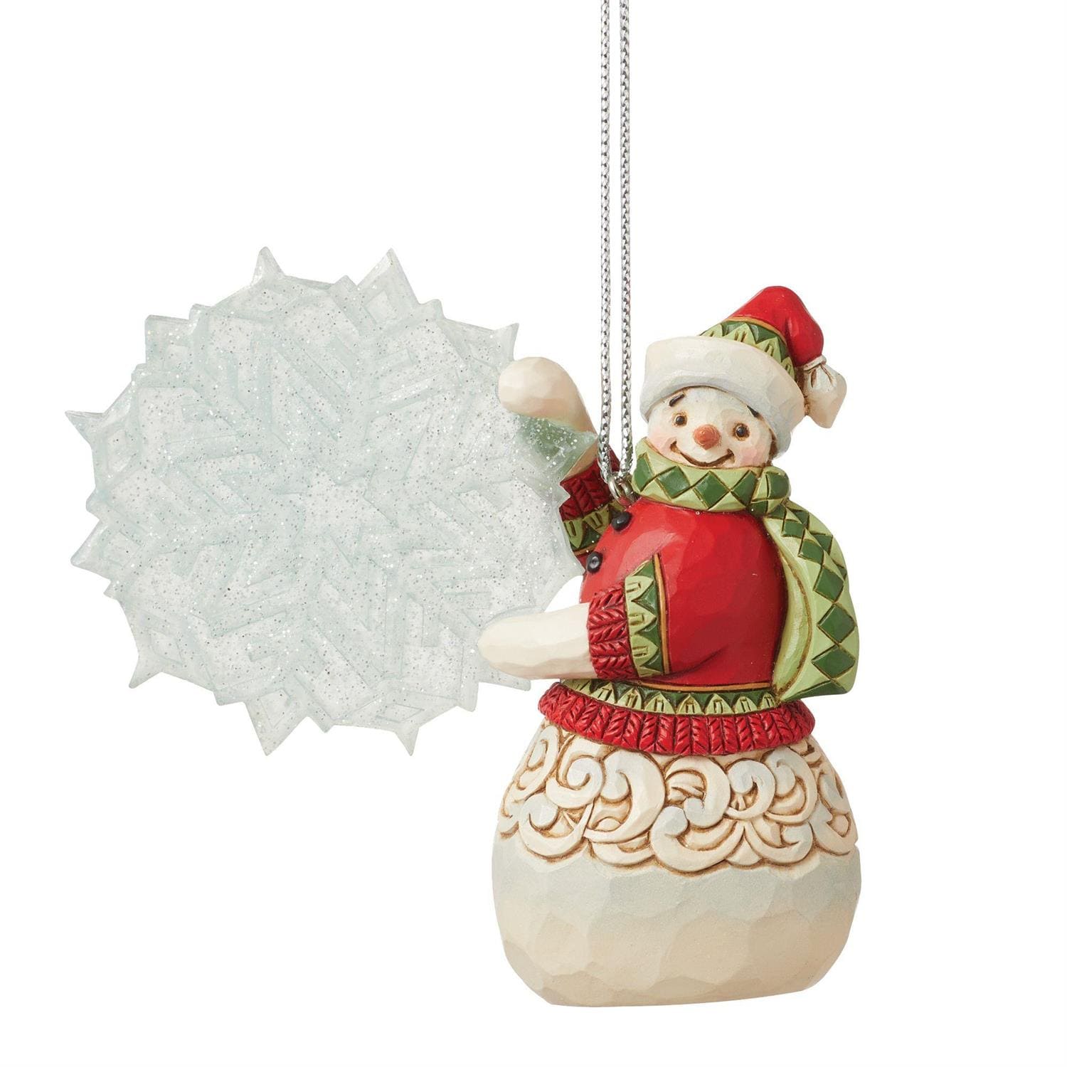6012979 Jim Shore, Heartwood Creek, Heartwood Creek by Jim Shore, 6012979, Legend of the Snowflake Ornament, Legende der Schneeflocke Weihnachtsanhänger, Jim Shore Snowman, Heartwood Creek Schneemann