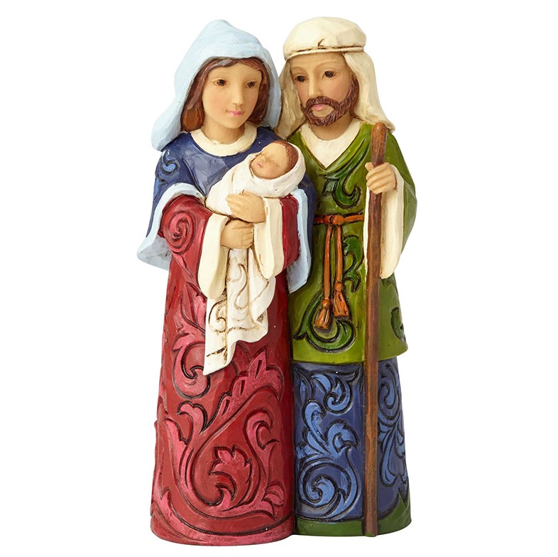 Mini Holy Family - Heilige Familie Jim Shore Heartwood Creek 6001497 Mini Holy Family - Heilige Familie Jim Shore Heartwood Creek 6001497