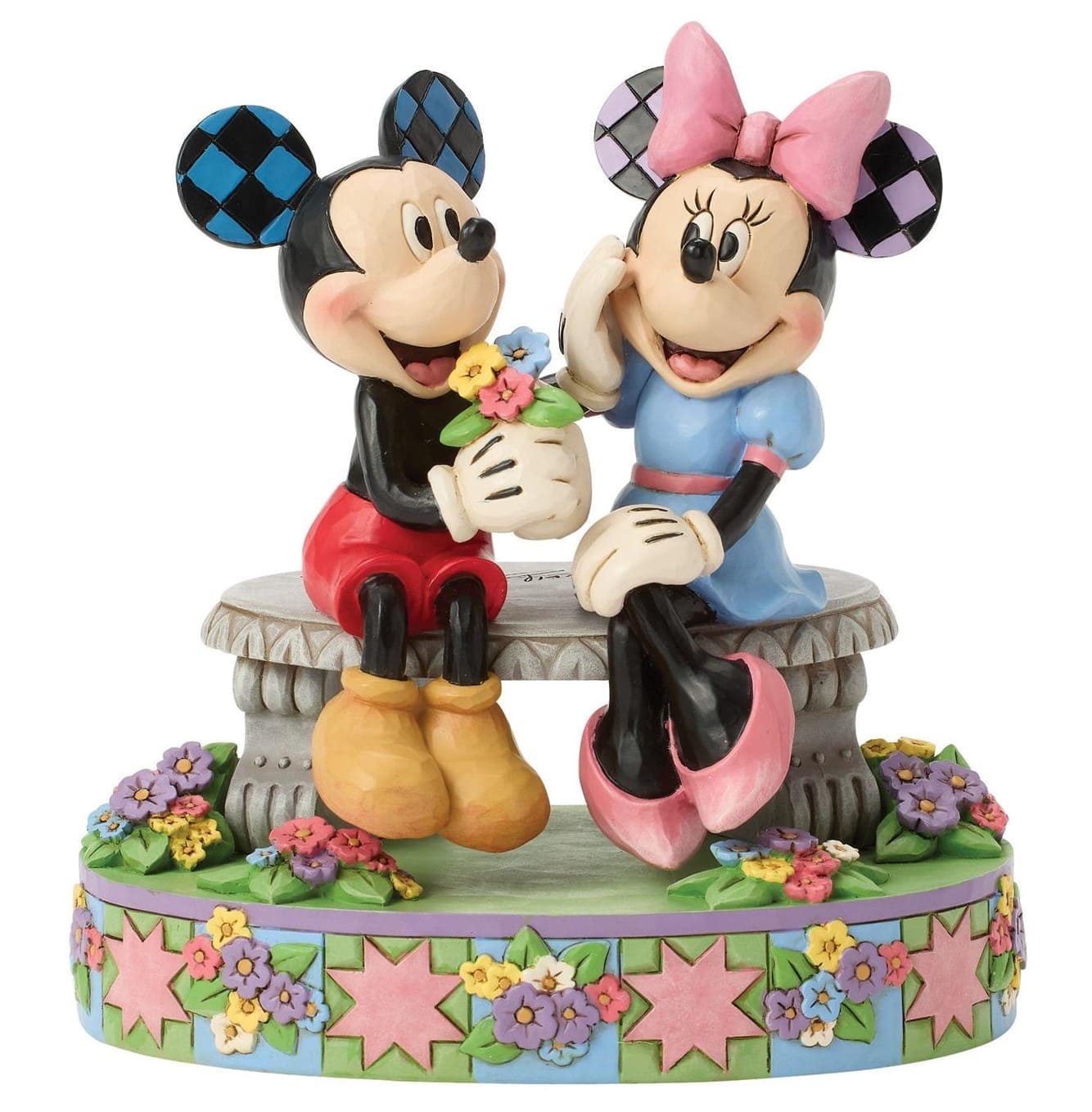 A Blooming Romance Mickey & Minnie Spring Frühling - 6017845 - Jim Shore Disney Traditions Disneyfigur A Blooming Romance Mickey & Minnie Spring Frühling - 6017845 - Jim Shore Disney Traditions Disneyfigur