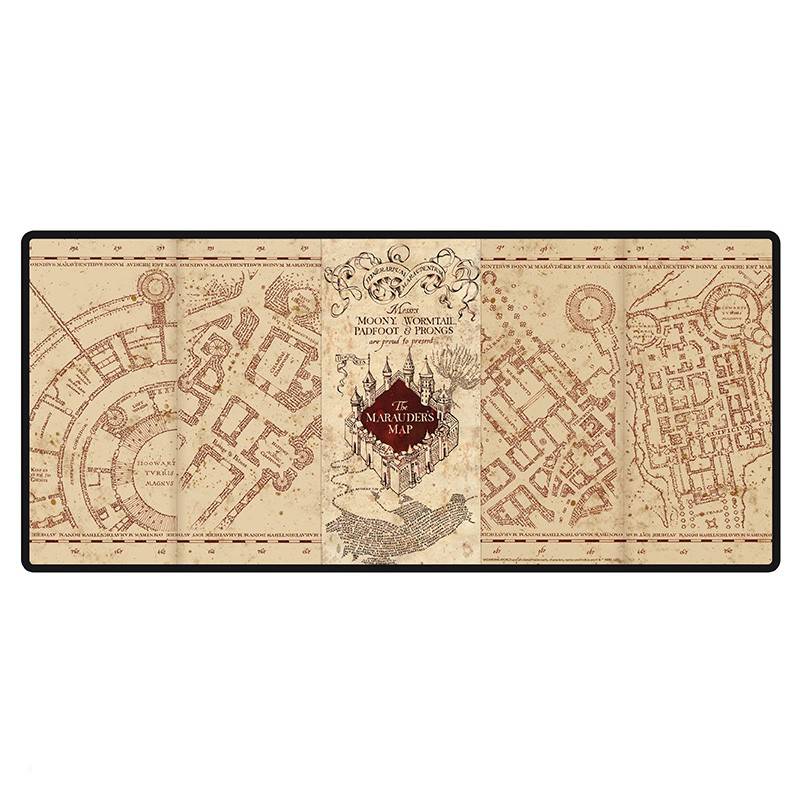 ABYACC452a Harry Potter - Mauspad / Gaming-Mauspad / Mousepad XXL Karte des Rumtreibers - ABYACC452