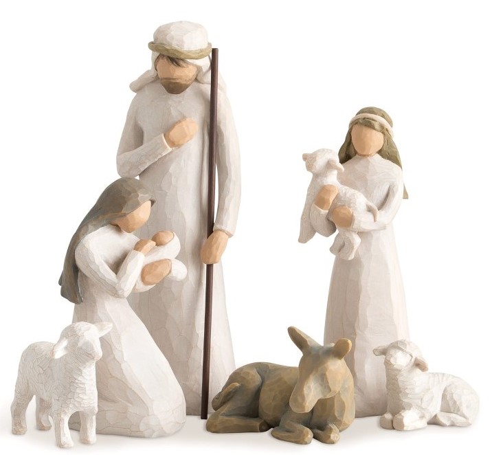 Weihnachtskrippe - Nativity Willow Tree 26005 - Heilige Familie - Christi Geburt / Willow Tree Krippe - Susan Lordi 26005 Weihnachtskrippe - Nativity Willow Tree 26005 - Heilige Familie - Christi Geburt / Willow Tree Krippe - Susan Lordi 26005