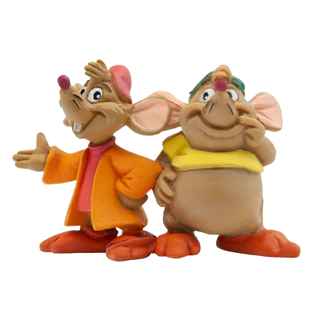 Cinderella - Mäuse Karli & Jacques - Jac & Gus /  Walt Disney Spielfigur - Tortenfigur - Disneyfigur Bullyland 12502