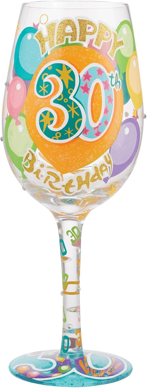 Geburtstagsglas - Happy 30th Birthday - Herzlichen Glückwunsch zum 30. Geburtstag - Lolita Weinglas 6010651 Geburtstagsglas - Happy 30th Birthday - Herzlichen Glückwunsch zum 30. Geburtstag - Lolita Weinglas 6010651