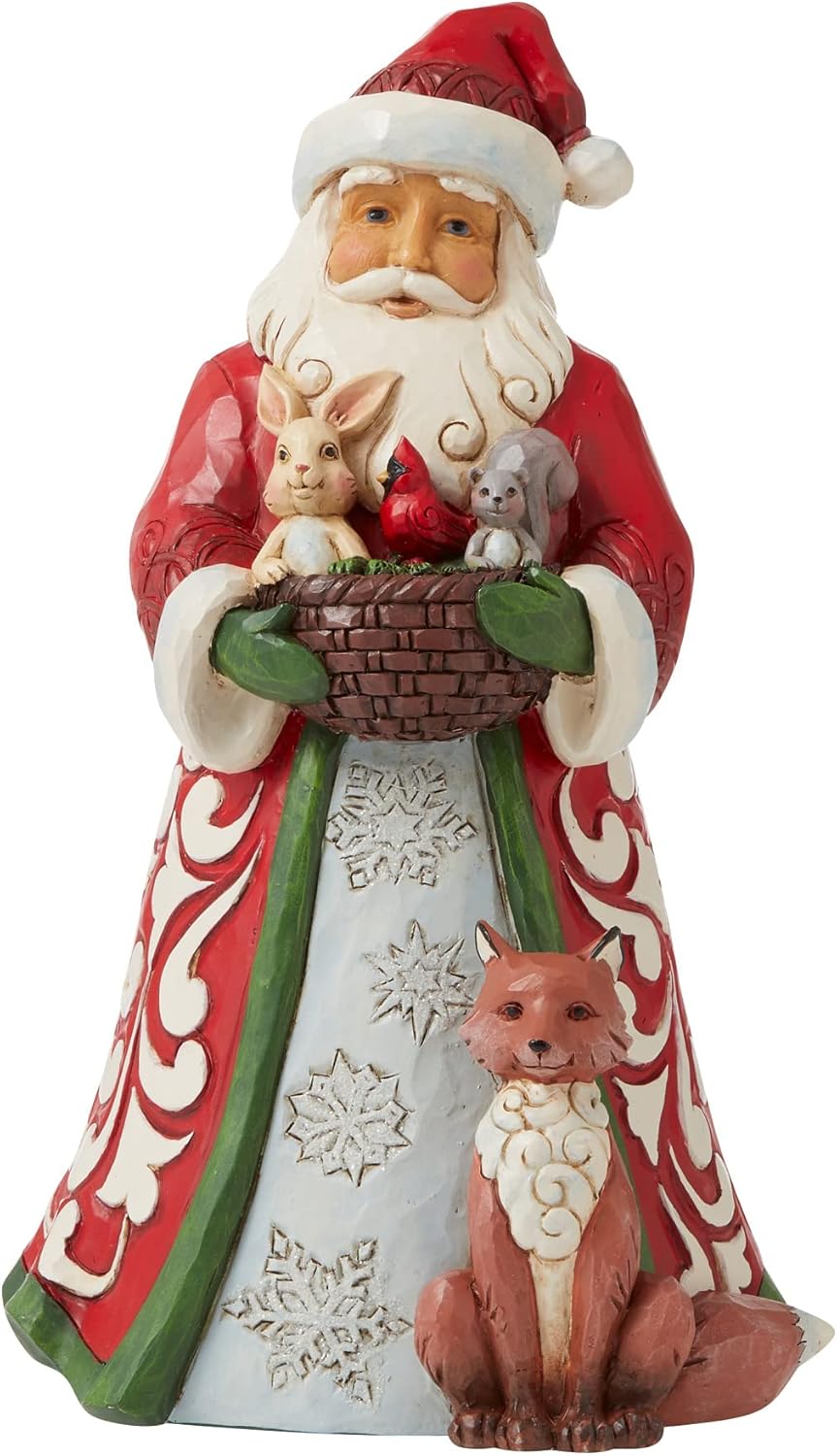 Christmas Spirit Worth Sharing / Weihnachtsmann mit Tieren - Heartwood Creek Jim Shore 6009691 Christmas Spirit Worth Sharing / Weihnachtsmann mit Tieren - Heartwood Creek Jim Shore 6009691