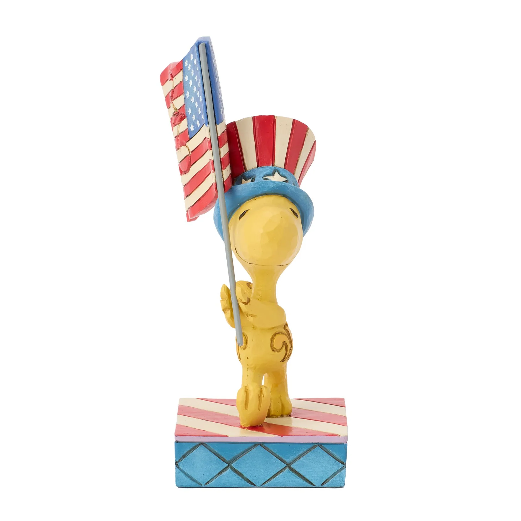 Sweet Liberty - Patriotic Woodstock with Flag - 6019594 Jim Shore Peanuts Snoopy Figur