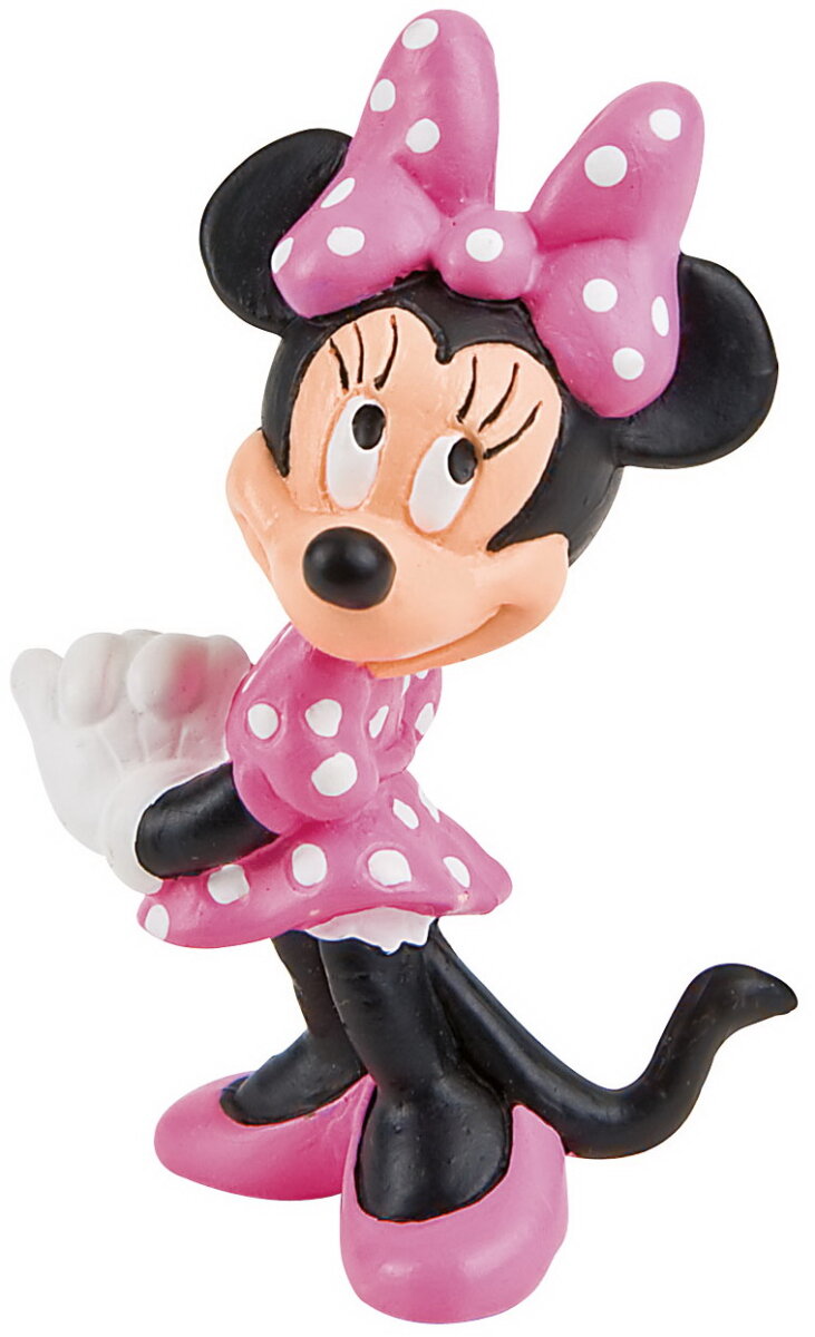 Micky & Friends - Minnie Maus / Minnie Mouse - Spielfigur - Tortenfigur - Disneyfigur Bullyland 15349 Micky & Friends - Minnie Maus / Minnie Mouse - Spielfigur - Tortenfigur - Disneyfigur Bullyland 15349
