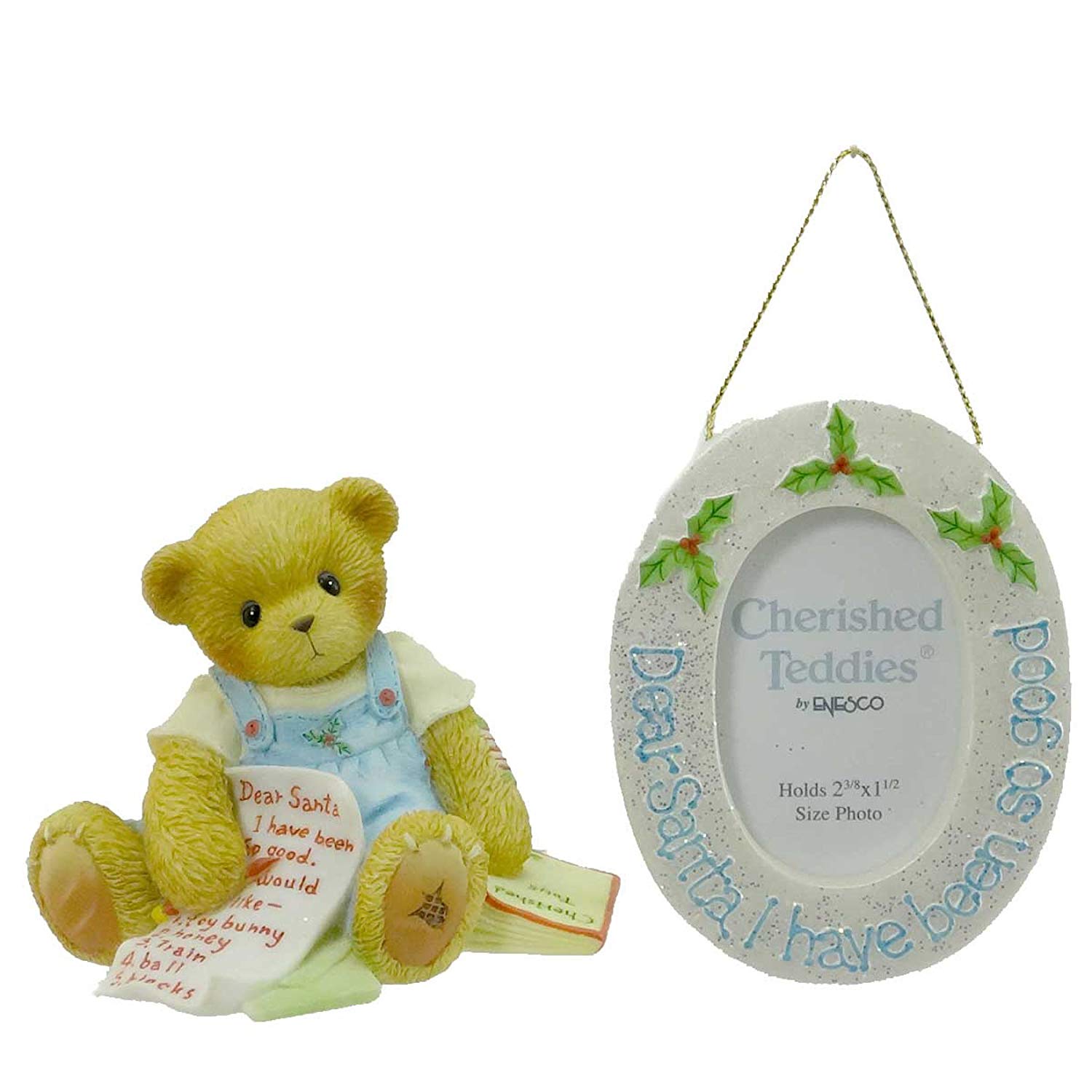 Dear-Santa Cherished Teddies, Dear Santa, I Have Been So Good, Boy