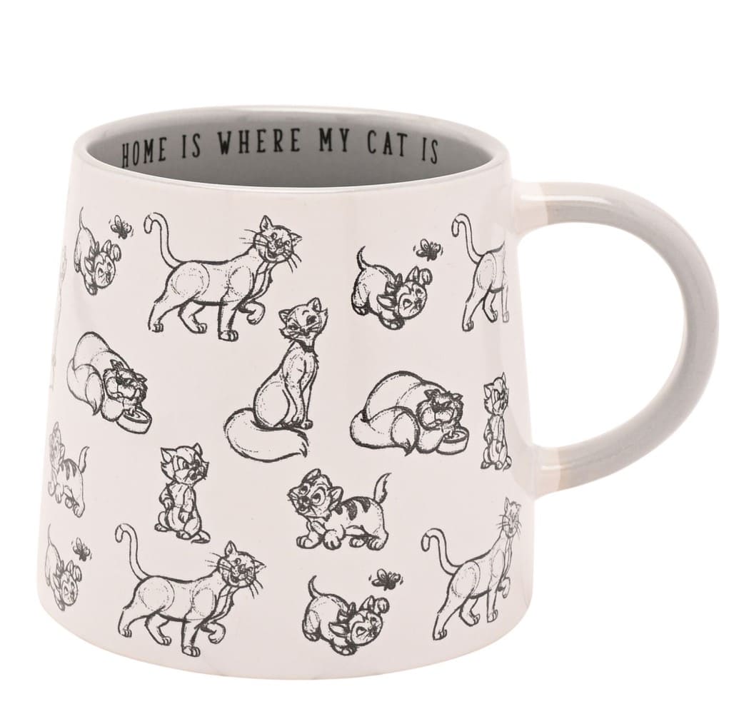 Disneybecher Cats & Dogs - Home Is Where My Cat Is DI2426 / Disney Tasse Disneybecher Cats & Dogs - Home Is Where My Cat Is DI2426 / Disney Tasse