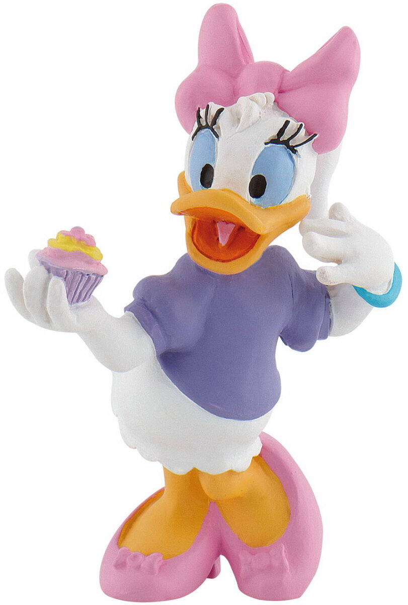 Micky & Friends - Daisy mit Cupcake / Walt Disney Spielfigur - Tortenfigur - Disneyfigur Bullyland 15337 Micky & Friends - Daisy mit Cupcake / Walt Disney Spielfigur - Tortenfigur - Disneyfigur Bullyland 15337