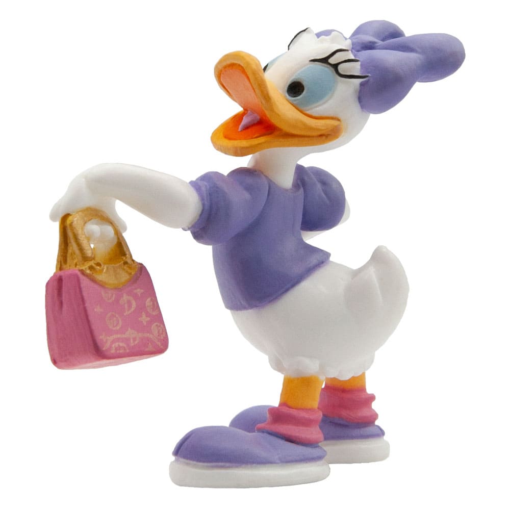Micky & Friends - Daisy mit Tasche /  Walt Disney Spielfigur - Tortenfigur - Disneyfigur Bullyland 15343
