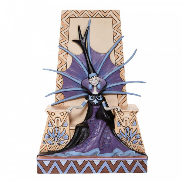 6008061 Disney Traditions, Jim Shore, Jim Shore Disney, Jim Shore Disneyfigur, Jim Shore Disney Figur, Emeciated Evil, Ausgemergelte Böse, Villain Yzma, Ein Königreich für ein Lama, Emperor's New Groove, 6008061