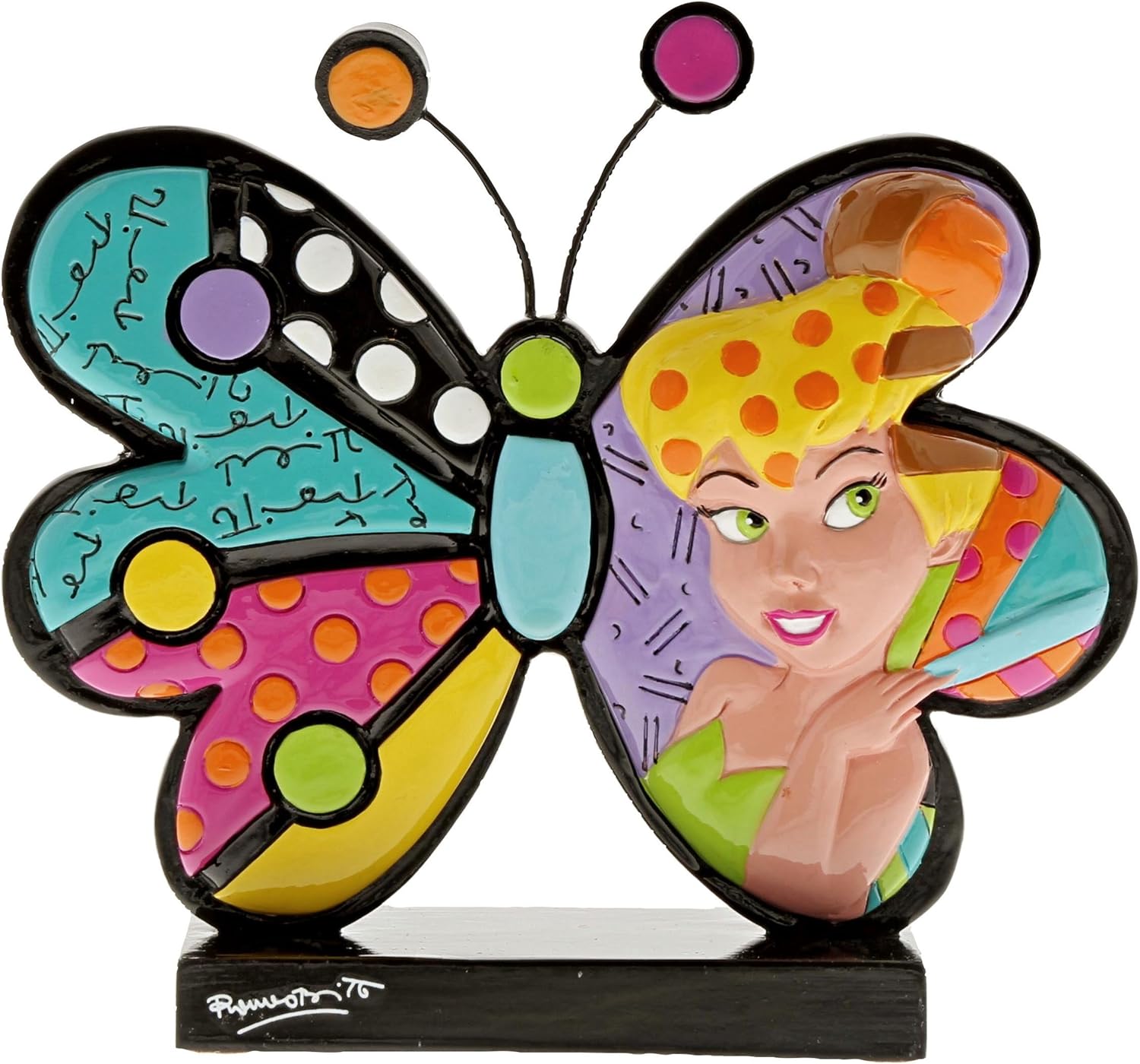 Icon - Tinker Bell Butterfly / Schmetterling Disney Romero Britto 6001008 Icon - Tinker Bell Butterfly / Schmetterling Disney Romero Britto 6001008