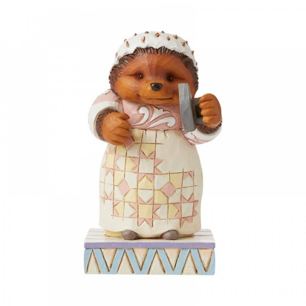 hc-6008746a Jim Shore, Jim Shore Beatrix Potter, Jim Shore Peter Rabbit, Jim Shore Peter Hase, 6008746, Mrs. Tiggy-Winkle, Lily-white and clean