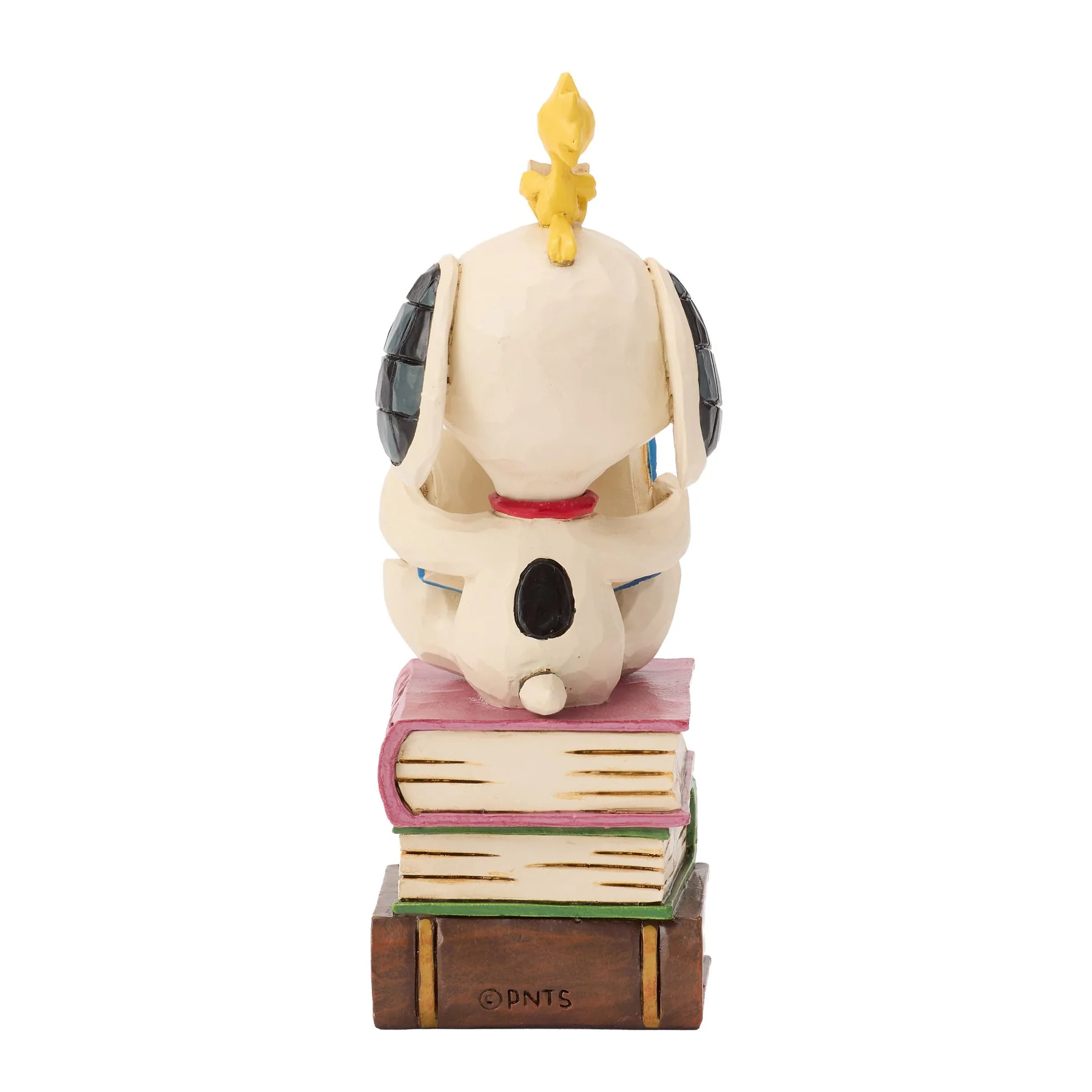 My Week is Fully Booked - Snoopy & Woodstock Buchstapel 6019597 Jim Shore Peanuts Snoopy Figur