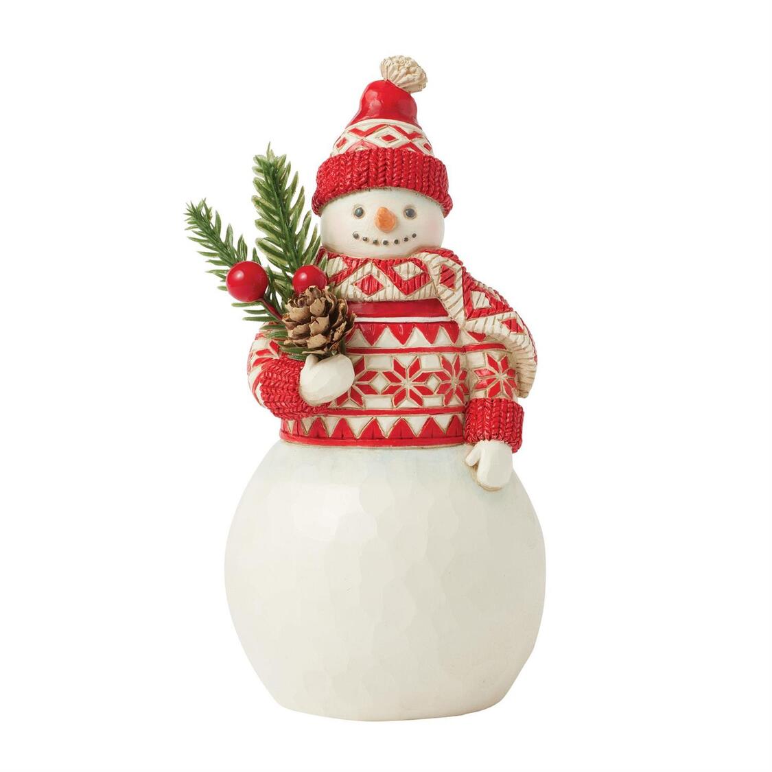 An Evergreen Twist Nordic Noel Schneemann, Snowman Heartwood Creek by Jim Shore 6017045 An Evergreen Twist Nordic Noel Schneemann, Snowman Heartwood Creek by Jim Shore 6017045