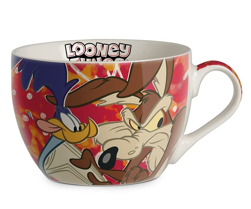 Frühstückstasse Becher XL - Looney Tunes Wile E. Coyote & Road Runner by Egan 116004 Frühstückstasse Becher XL - Looney Tunes Wile E. Coyote & Road Runner by Egan 116004