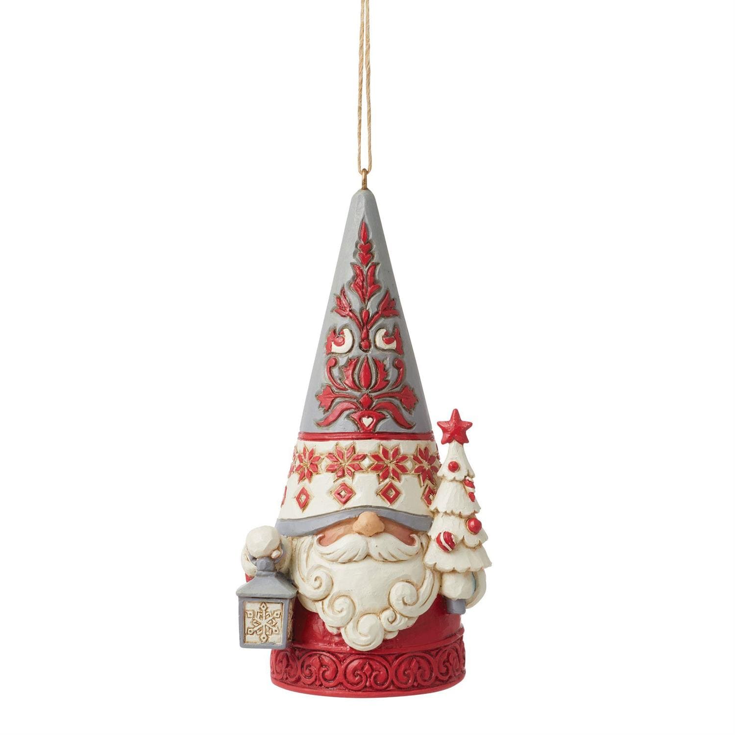 6012894 Jim Shore, Heartwood Creek, Heartwood Creek by Jim Shore, 6012894, Nordic Noel Gnome with Tree Ornament, Nordic Noel Weihnachtswichtel, Jim Shore Weihnachtsanhänger, Heartwood Creek Gnome, Jim Shore Wichtel