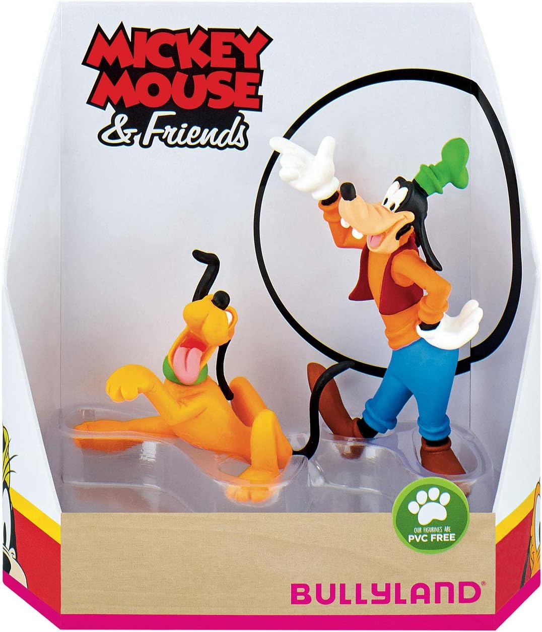 Mickey & Friends - Geschenkset Goofy & Pluto / Walt Disney Spielfigur - Tortenfigur - Disneyfigur Bullyland 15085 Mickey & Friends - Geschenkset Goofy & Pluto / Walt Disney Spielfigur - Tortenfigur - Disneyfigur Bullyland 15085