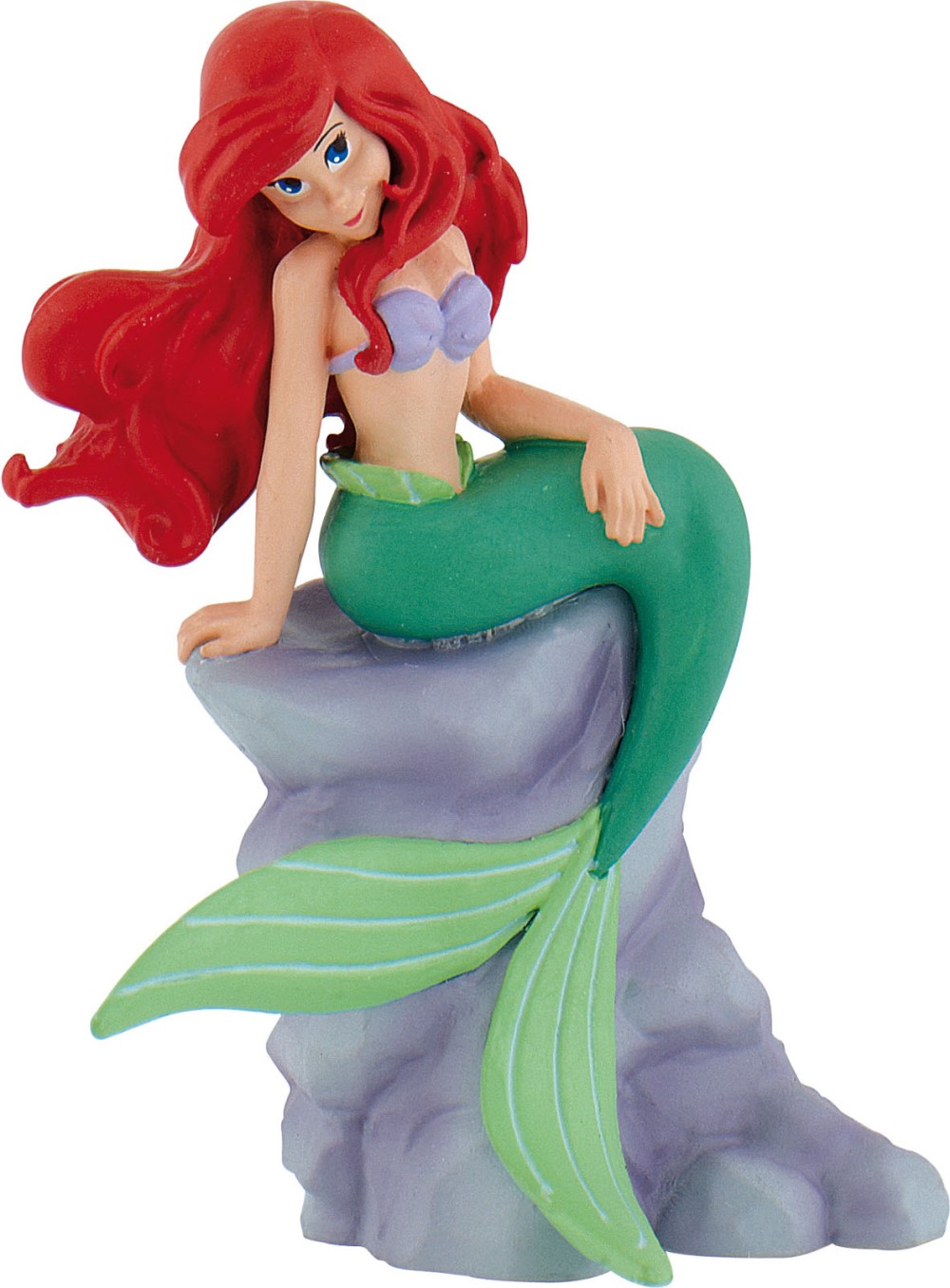 Arielle - Arielle auf Stein / Walt Disney Spielfigur - Tortenfigur - Disneyfigur Bullyland 12310 Arielle - Arielle auf Stein / Walt Disney Spielfigur - Tortenfigur - Disneyfigur Bullyland 12310