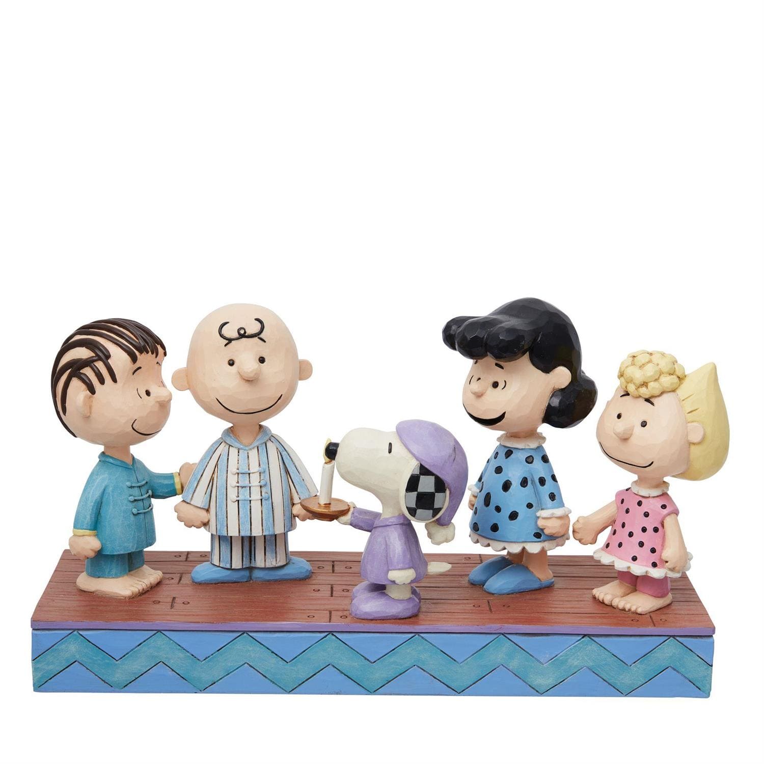 PJ Party Peanuts Gang in Christmas Mood - Peanuts by Jim Shore 6013046
