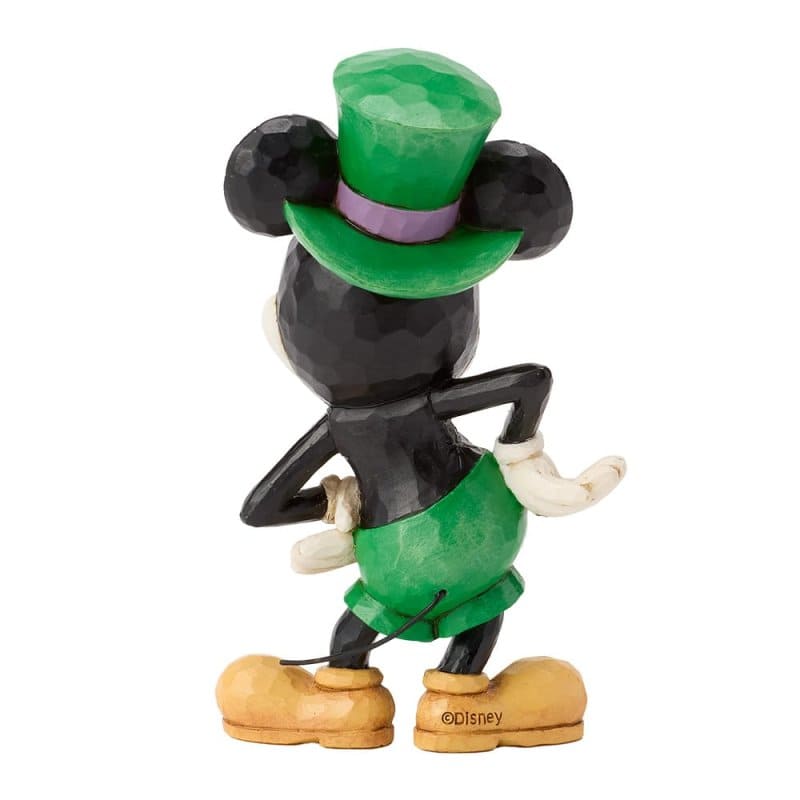 Micky Maus St. Patrick's Day Minifigur - Mickey Mouse /  6019894 Disney Traditions Jim Shore Disneyfigur