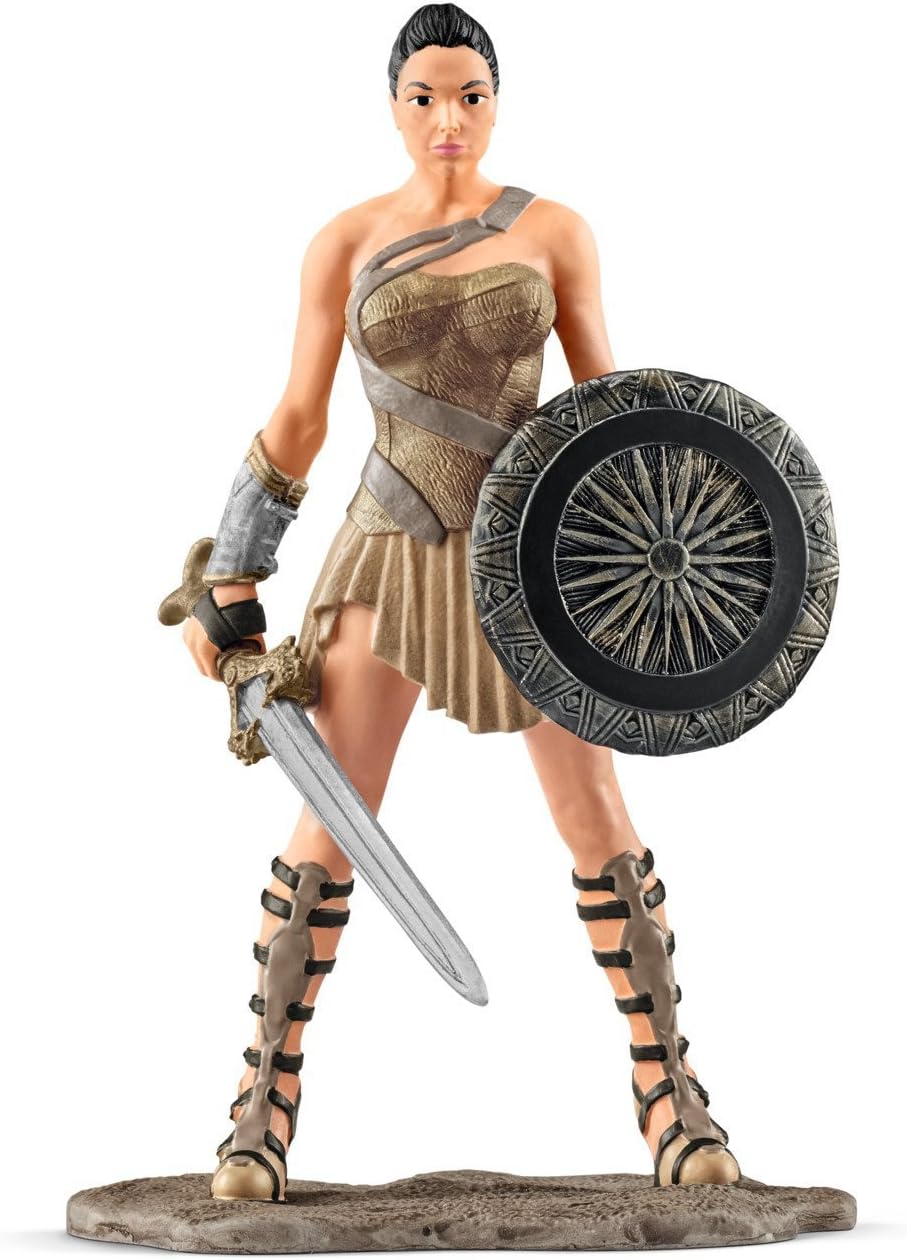 Superheldin Wonder Woman mit Schild DC Justice League - Schleichfigur Marvel 22557 Superheldin Wonder Woman mit Schild DC Justice League - Schleichfigur Marvel 22557