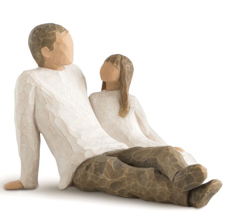 Father & Daughter - Vater und Tochter / Willow Tree Figur Susan Lordi 26031 Father & Daughter - Vater und Tochter / Willow Tree Figur Susan Lordi 26031
