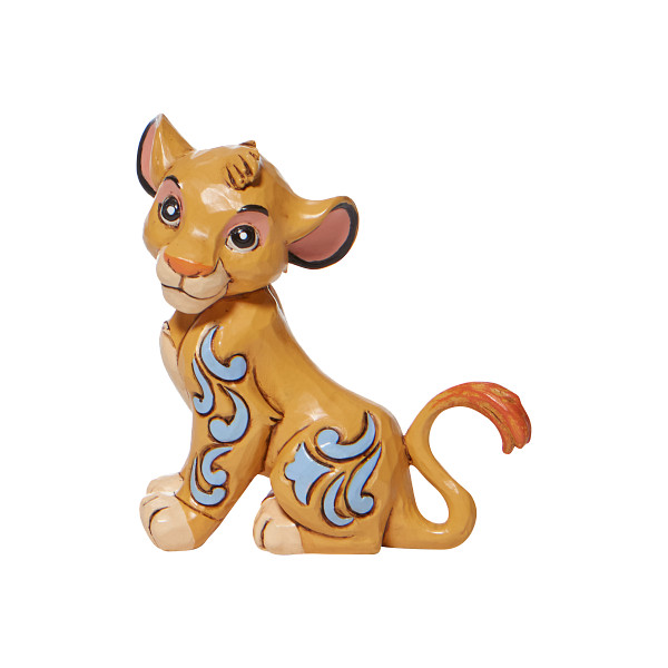 6009001 Disney Traditions, Jim Shore, Jim Shore Disney, Disney Traditions Collection, 6009001, Simba, König der Löwen, The Lion King, Simba Mini Figurine, Simba Minifigur, Jim Shore Disneyfigur