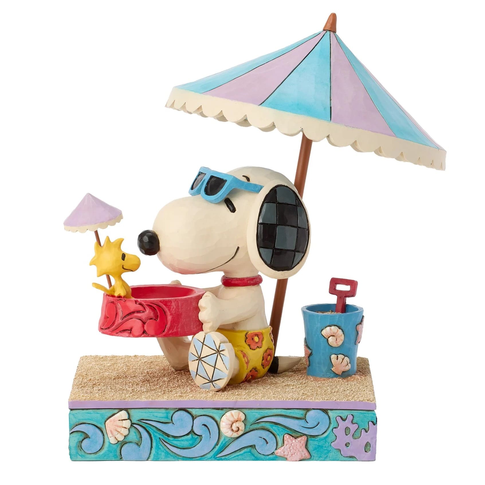 Sandy Toes and a Sunkissed Nose - Strandtag  mit Snoopy & Woodstock - 6019598 Jim Shore Peanuts Snoopy Figur