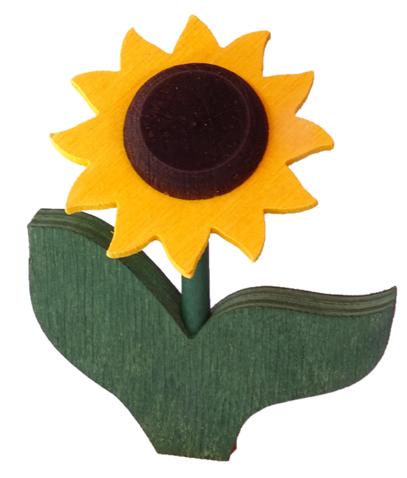 HK-46-632-110neu Sebastian Design, Candlering, Kerzenring, Skandinavischer Holzkranz, Skandinavische Kerzenringe, Sonnenblume, 46-632-110