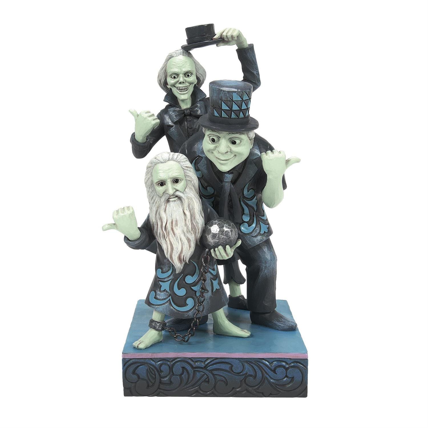 6016589 Jim Shore, Disney Traditions, Disneyfigur, Jim Shore Figur, 6016589, Hitchhiking Ghosts, Haunted Mansion Ghosts, Geister, Gespenster