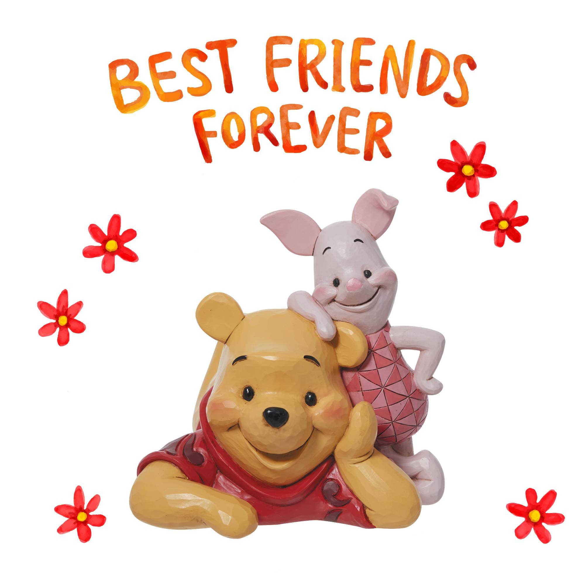 Pooh-and-Piglet-Best-Friends-Forever 6011920, Disney Traditions, Forever Friends, Jim Shore Winnie Pooh & Piglet, Disney Traditions Winnie Puuh & Ferkel, Jim Shore, Jim Shore Disney Traditions, Jim Shore Disney, Jim Shore Disneyfigur