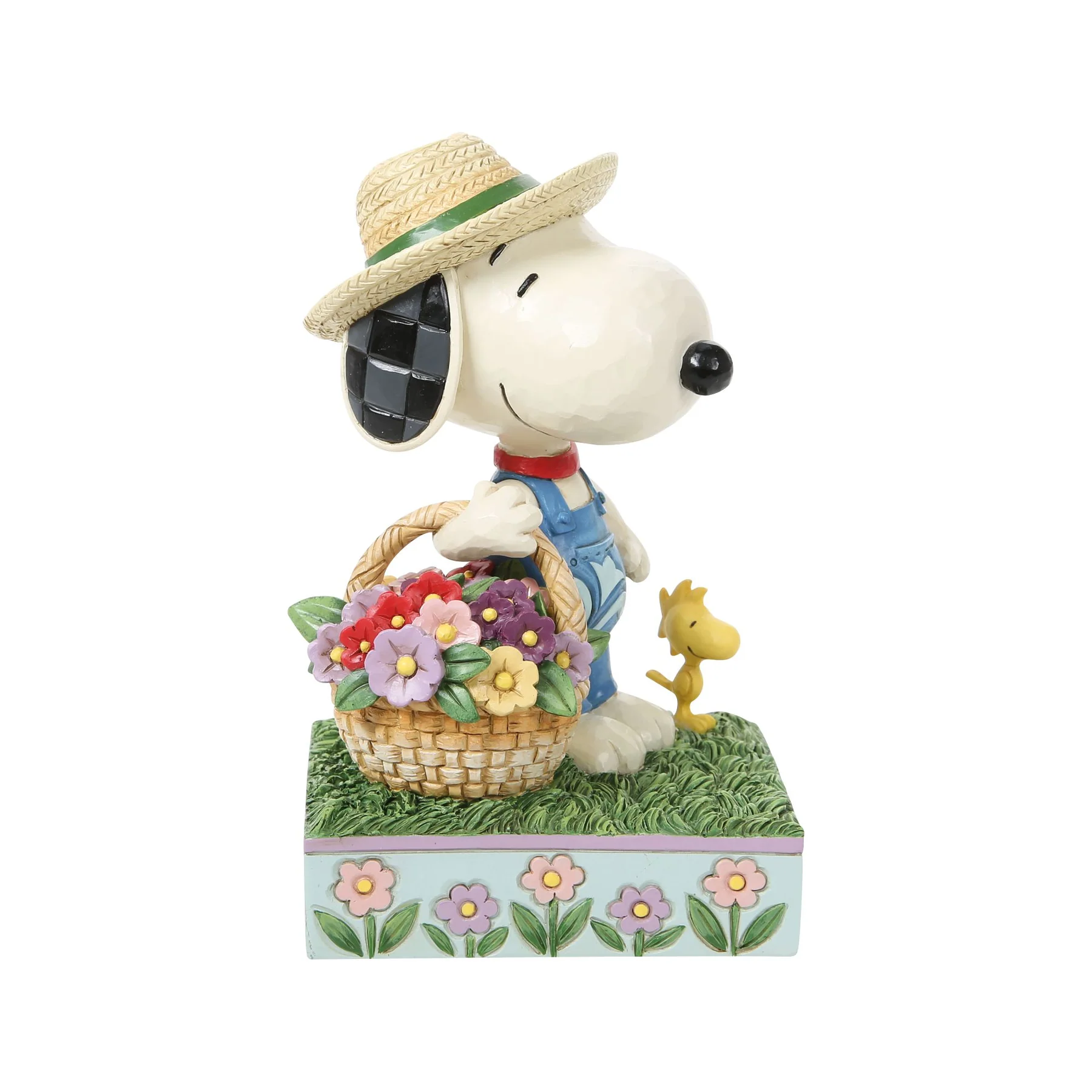 Petals of Joy - Snoopy mit Blumenkorb / Flower Basket 6019596 Jim Shore Peanuts Snoopy Figur