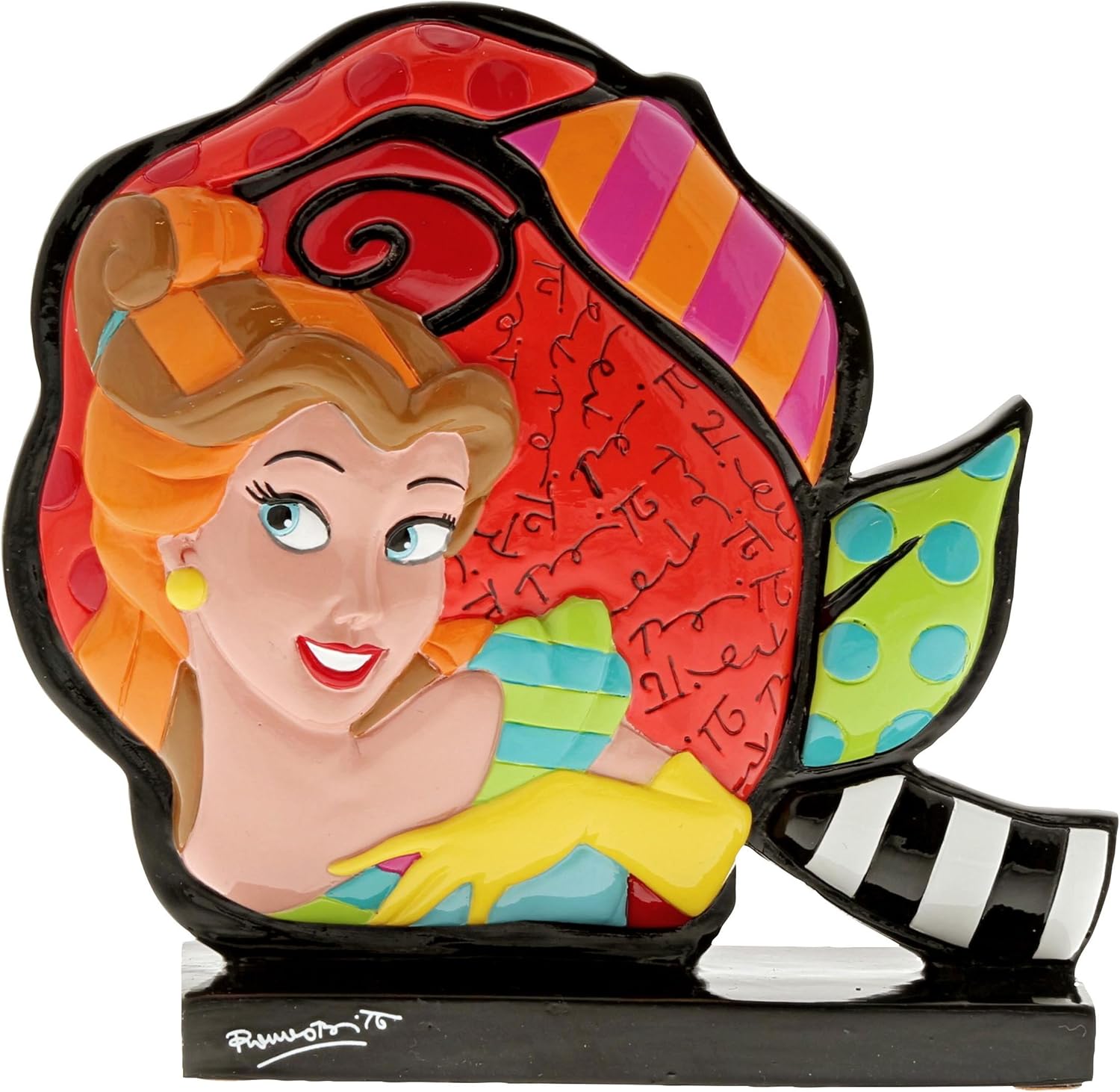 Icon - Belle Schöne und das Biest Rose / Disney Romero Britto 6001006 Icon - Belle Schöne und das Biest Rose / Disney Romero Britto 6001006