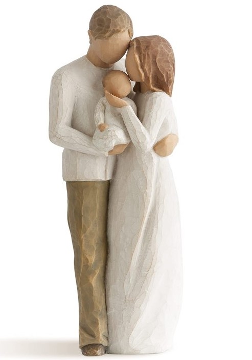 Our Gift - Unser Geschenk - Eltern mit Baby / Willow Tree Figur Susan Lordi 26181 Our Gift - Unser Geschenk - Eltern mit Baby / Willow Tree Figur Susan Lordi 26181
