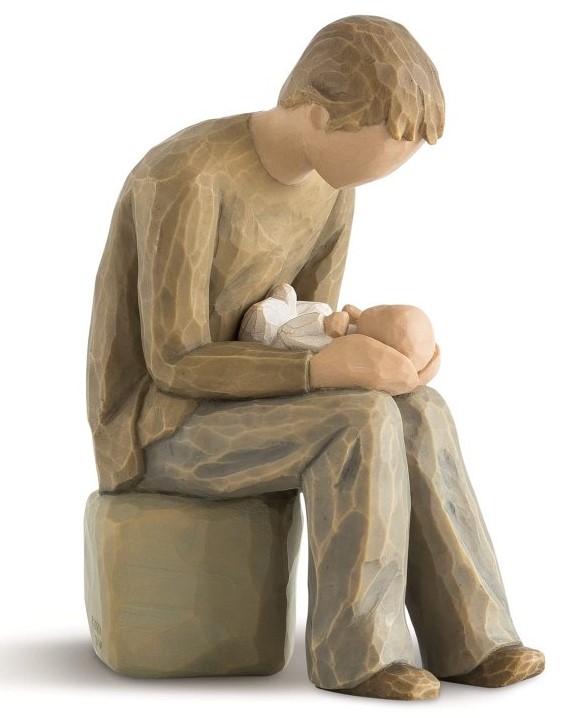 New Dad - Frischgebackener Vater - Neuer Vater / Willow Tree Figur 26129 - Susan Lordi New Dad - Frischgebackener Vater - Neuer Vater / Willow Tree Figur 26129 - Susan Lordi
